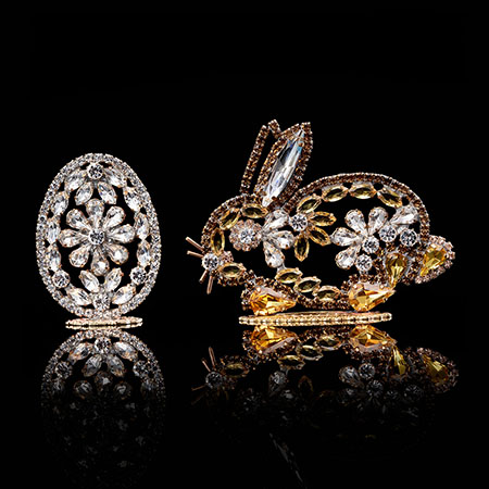 LUXURY CZECH JEWELRY | Easter ornaments