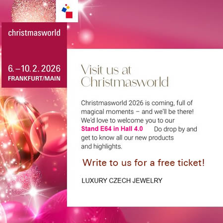 Luxury Czech Jewelry at Christmasworld Frankfurt 2026 