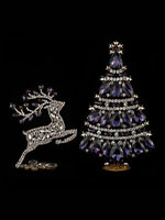 christmas-tree-with-purple-crystals-and-reindeer