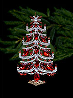 bethlehem christmas tree red