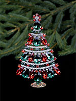 meticulous christmas tree christmas colours