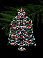 decorative christmas tree christmas color