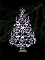 wonderous christmas tree light pink