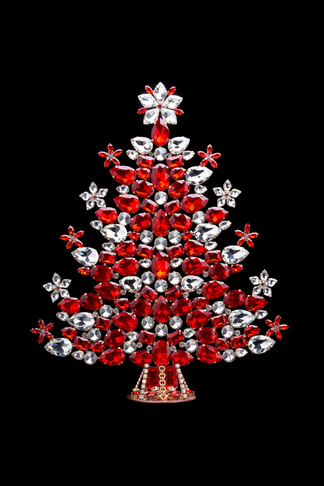 Beautiful handcrafted Symmetrical Czech Christmas Tree