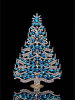 sparkling pinnacle- hristmas tree aqua