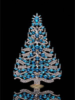 sparkling pinnacle- hristmas tree aqua