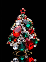 gleam christmas tree festive colors