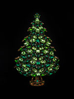 3d christmas tree green