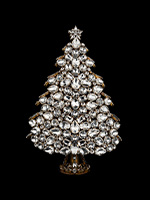 3d christmas tree clear