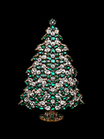 Festive Yule 3D Christmas Tree