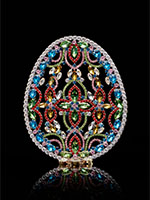 glorious crystel easter egg assorted color