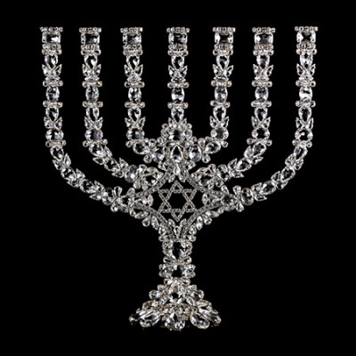 The menorah, the seven-branched candelabrum.