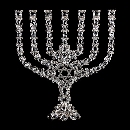 The menorah, the seven-branched candelabrum.