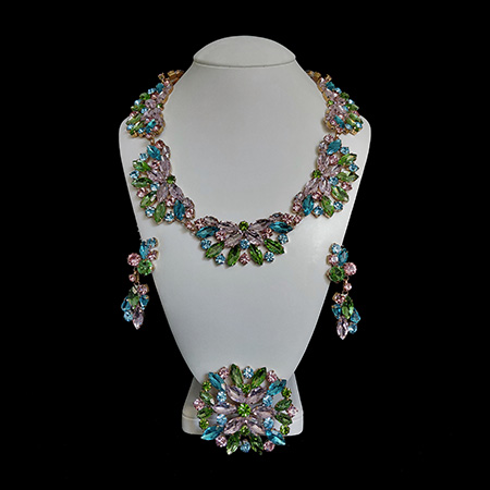 Rhinestone discount jewelry sets