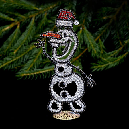 Snowman - christmas characters - table top christmas decoration.