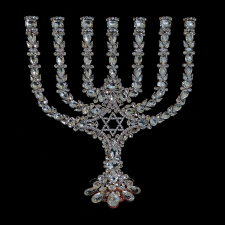 The menorah, the seven-branched candelabrum.